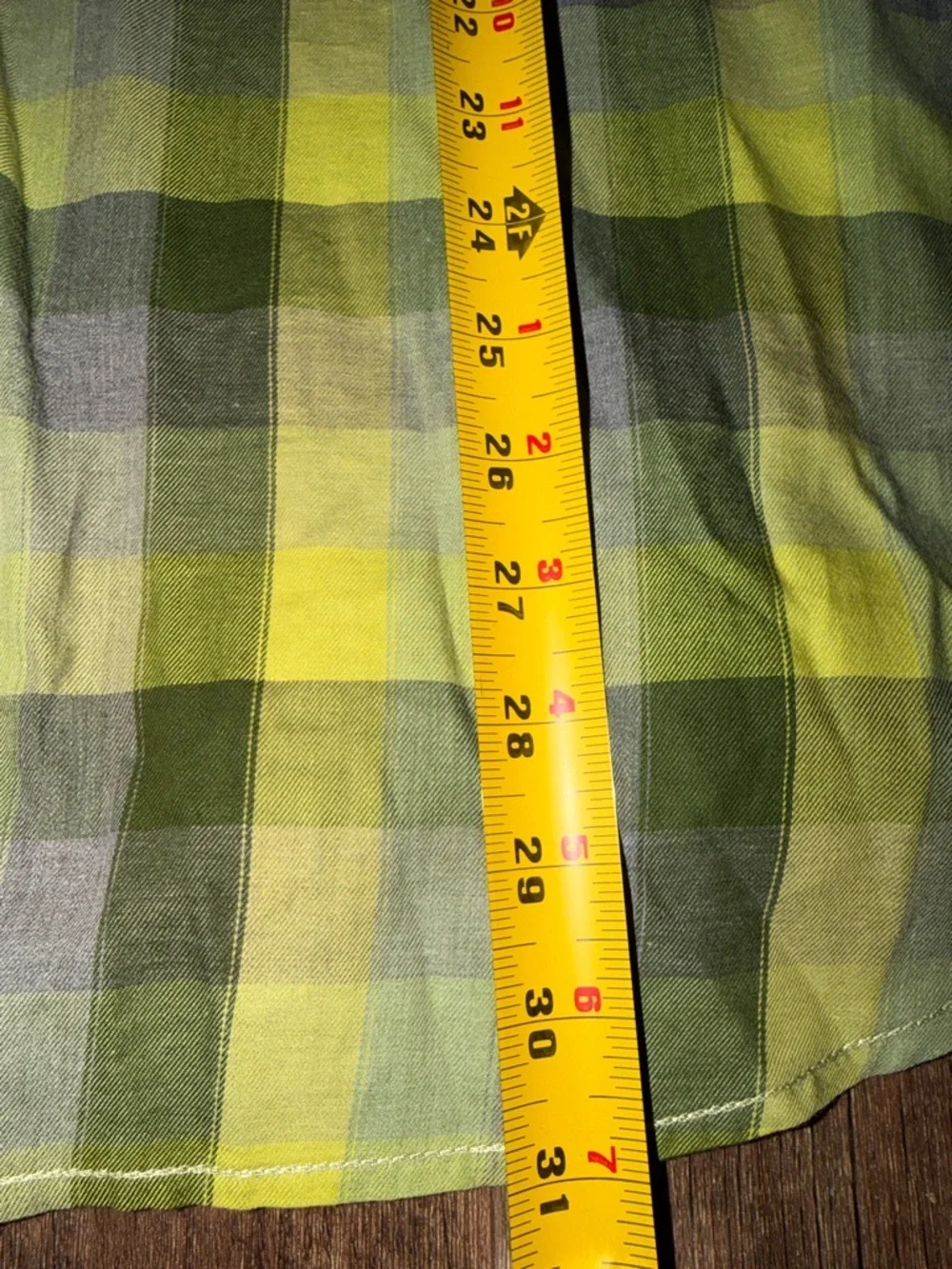 North Face Mens Plaid Long Sleeve Shirt XL
